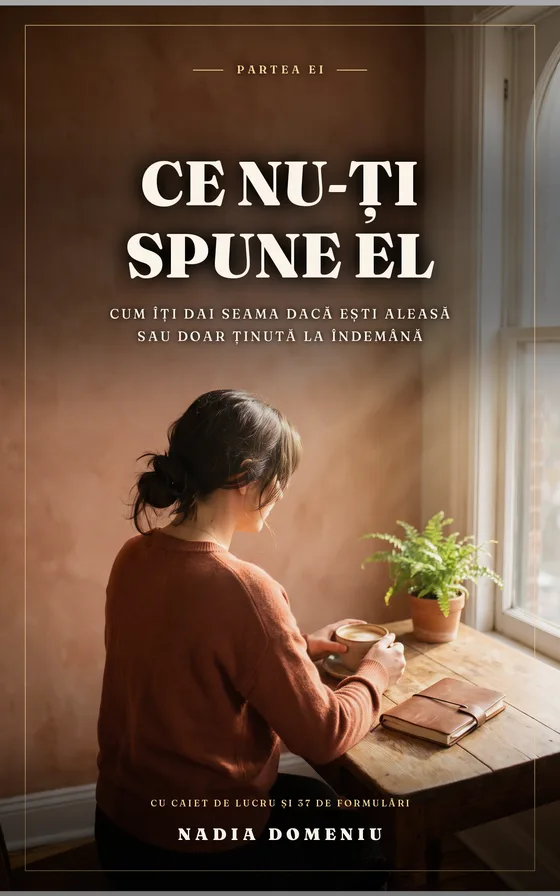 Ce nu-ți spune el — coperta ediției originale
